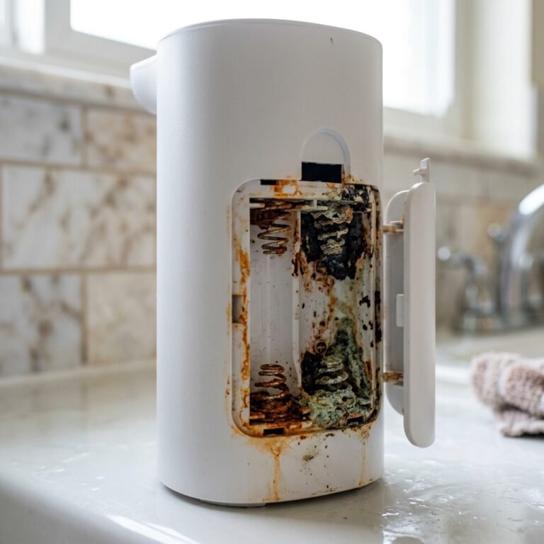 dispensador de sabão automático parou de funcionar