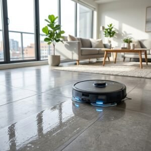robo aspirador nao sai agua