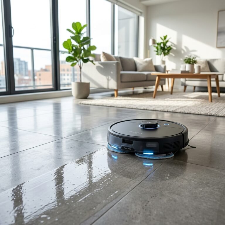 robo aspirador nao sai agua