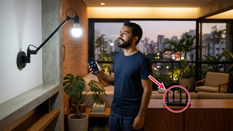 lâmpada steck piscando