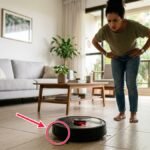 robô aspirador WAP andando em círculos